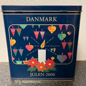 Vintage Denmark Julen 2006 Weihnachtsdose, Deko Holiday Sammelbox - Bild 1 von 6