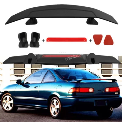 For Acura Integra LS 46" Matte Black Spoiler Wing Rear Trunk Wing GT Style Foto 1 de 4
