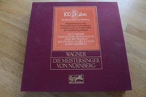 WAGNER Meistersinger KEILBERTH live Nationaltheater eurodisc 5 LP box  70851 X - Picture 1 of 6