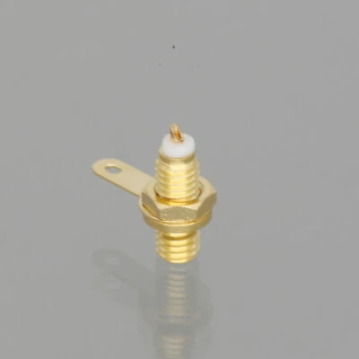 Microdot female Connector panel mount for Ultrasonic Flaw Detector NDT TOFD GE - Image 1 of 4