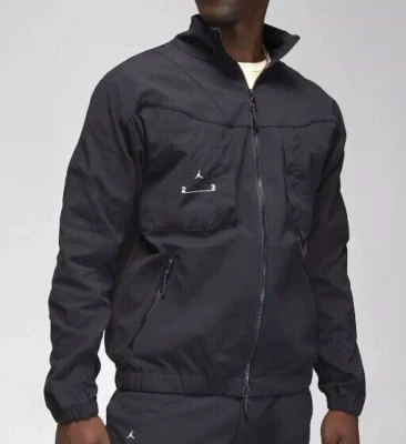 Nike Air Jordan 23 Engineered Statement Zip Black Jacket Mens DQ8059 - Image 1 of 4