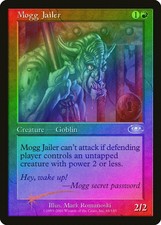 Mogg Jailer FOIL Planeshift NM Red Uncommon MAGIC THE GATHERING CARD ABUGames