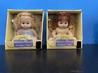 2 Victorian Beauty Porcelain Angel Dolls 6? Collectibles To Treasure Forever Nib