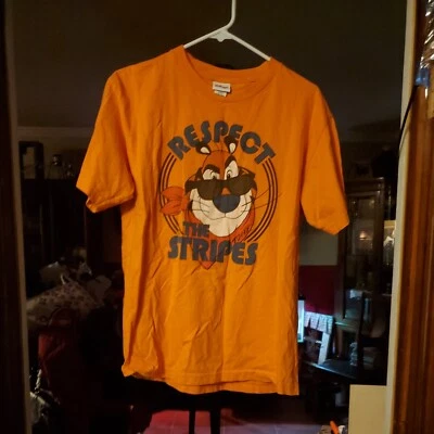 Camiseta Tony el Tigre Respeto Las Rayas Kelloggs Naranja Mediana 2013 Usada Foto 1 de 4