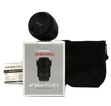 Samyang Large Aperture Camera Lens AF 50MM F1.4 FE II Standard Lightweight Lens