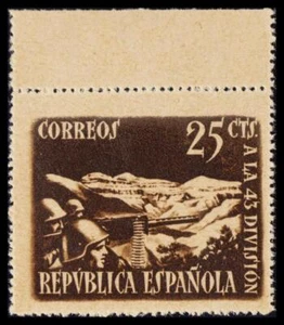 1º y 2º Centenario. (*) MNG 787cc. 1938. 25 cts castaño, borde de hoja. CAMBIO - Imagen 1 de 1