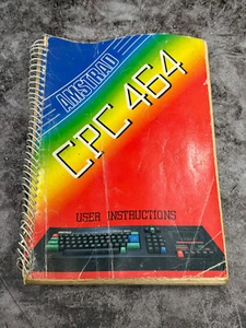 Amstrad: CPC 464 User Instructions Manual | Genuine Vintage Computer Book - Picture 1 of 2