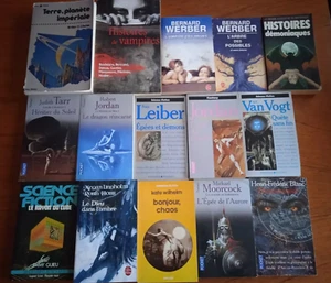 Lot de 14 livres SF Fantastique Science Fiction Anticipation Dune Tarr Jordan - Bild 1 von 8