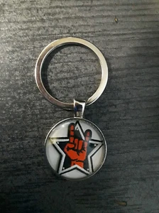 Schlüsselanhänger Metal Hand Keychain Rock and Roll Hardrock - Bild 1 von 1