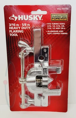 Husky Heavy Duty Flaring Tool 3/16" - 5/8" for Aluminum and Soft Copper Tubing - Image 1 of 2