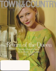 Town & Country Magazine September 2025 Kirsten Dunst Return Of The Queen New! - Picture 1 of 1