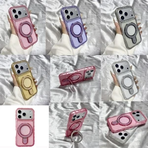 Nueva Funda TPU Transparente Suave Brillo 5 Colores para iPhone 11 12 13 14 15 16 17 Pro Max - Imagen 1 de 42
