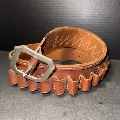 Cinturón Munición Vintage Cuero Hunter Talla Mediana Envío Gratis Foto 1 de 4