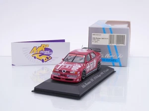 Minichamps 930121 # Alfa Romeo 155 V6 Champion DTM 1993 " Nicola Larini " 1:43 - Bild 1 von 4