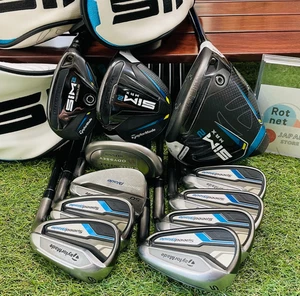 Taylormade Fullset Sim2 1w 5w 3rescue Speed Blade Iron 5-9+PwAw 11clubs RH Golf - Picture 1 of 24