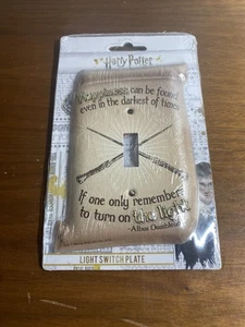 NEU Versiegelt Harry Potter Auslaufmodell Lichtschalter Platte Abdeckung. Seltene Rarität jetzt - Bild 1 von 2
