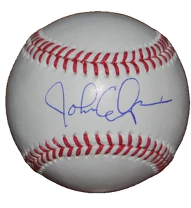JOHN CALIPARI signiert (ARKANSAS RAZORBACKS) Head Coach OML Baseball BECKETT BAS - Bild 1 von 2