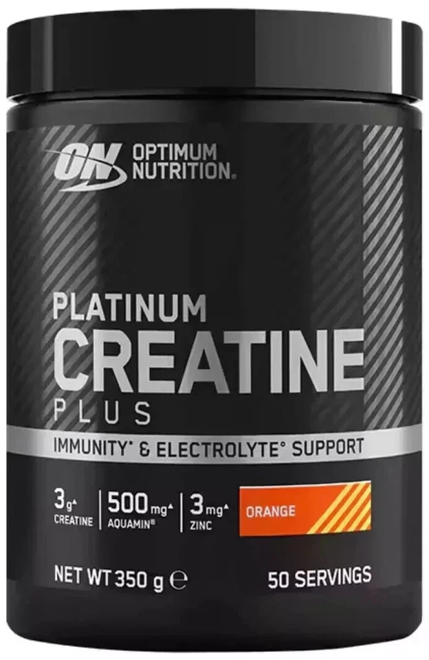 Optimum Nutrition Platinum Creatine Plus Orange 350g - 50 Servings (EXP: 03/27)
