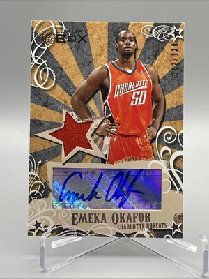 2006-07 Topps Luxury Box Mezzanine Auto Relics /139 Emeka Okafor #MAR-EO Auto - Image 1 of 4