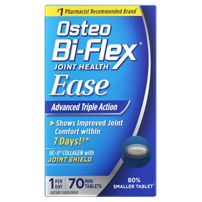 Comprimidos Osteo Bi-Flex Ease para mejorar la salud y la comodidad de las articulaciones - 70 comprimidos Foto 1 de 4