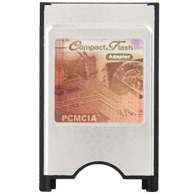 PCMCIA Memory Card Reader CompactFlash PC Card Reader Plug And Play Adapter FG - Image 1 of 4