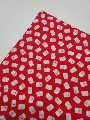 Riley Blake Stoff Shortcake Strawberry Jam Retro Heidi Staples FAT QUARTER  - Bild 1 von 2