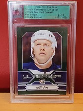 2012-13 ITG Ultimate Memorabilia 12TH Edition Emerald /60 Mats Sundin