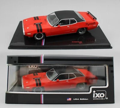 1:43 IXO Models *RED* 1971 Plymouth GTX *DIECAST* NIB! - Image 1 of 4