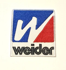 Embroidered Patch - Weider - Fitness - Weight Lifting - NEW - Iron-on/Sew-on - Picture 1 of 3