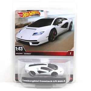 2023 1:43 HOT WHEELS PREMIUM Car Culture LAMBORGHINI COUNTACH LPI 800-4 #1 - Picture 1 of 2
