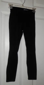 Tractr Girls pull up Leggings with back pockets Size 7 Black - Picture 1 of 3