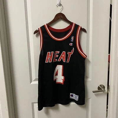 Camiseta deportiva vintage Miami Heat Harold Miner Champion talla 40 mediana Foto 1 de 4