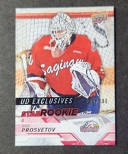 2018-19 Upper Deck CHL Star Rookies Exclusives /100 Ivan Prosvetov #342