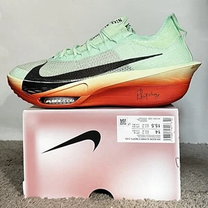 Size 14M- Air Zoom Alphafly Next % 3 EK Vapor Green/Black-Dragon Red HJ7041-300 - Picture 1 of 6