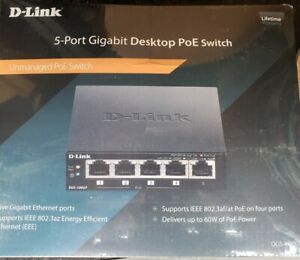 D-Link Business Products Solutions Dgs-1005P 5Port Gigabit Unmanaged Desktop