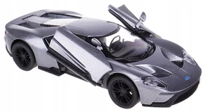 2017 Ford GT40 American Sports Car Model Diecast Grey 1:38 Scale Kinsmart - Picture 1 of 5