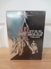 Star Wars Trilogie 4 Disc DVD Set mit Slipcover IV New Hope V ESB VI ROTJ + Bonus