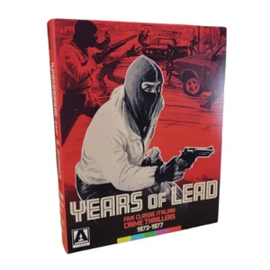 Years Of Lead Five Classic Italian Crime Thrillers 1973-77 Box Set Blu Ray Arrow - Picture 1 of 3