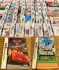 NINTENDO DS Instruction Booklets - Over 1,400 Listed - BUY 4 GET 1 FREE (Lot 1) - Picture 1 of 252