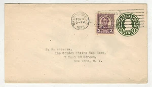 1923 OLD FIRST DAY COVER  #555 ABE LINCOLN ON UPRATED ENVELOPE - Picture 1 of 1