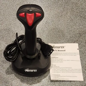 Memorex Fighter Pro II Joystick Model JSK210 Original Box and User's Manual - Picture 1 of 2