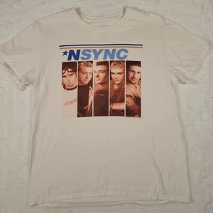 American Classic Größe Large NSYNC Y2K T-Shirt weiße Grafik - Bild 1 von 4