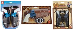 Kostüm Western Pistole, Holster & Abzeichen Wilder Westen Party Requisite - Bild 1 von 4