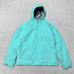 Burton Jacket Women Large Blue Parka Ski Coat Nylon Waterproof Snowboarding - Picture 1 of 15