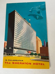 Philadelphia Sheraton Hotel Postkarte 1969 unbespielt - Bild 1 von 2