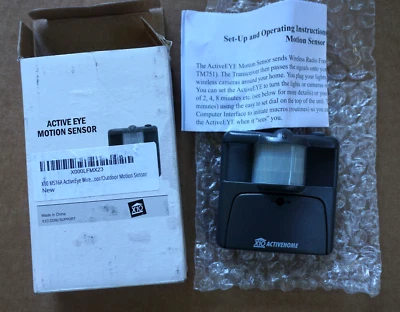Sensor de movimiento interior/exterior MS16A X10 ActiveEye - Nuevo Foto 1 de 4