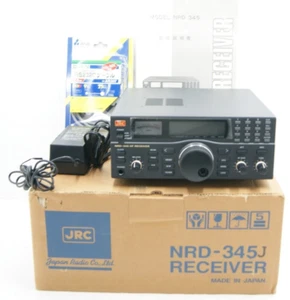 Rare! JRC NRD-345 100kHz-30MHz HF Receiver + RC232C + Box Mint Cond. - Zdjęcie 1 z 12