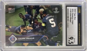 2021-22 Topps Now UCL /2209 Kylian Mbappe #108 - Picture 1 of 2