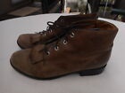 Vintage Ariat Ankle Boots Brown Tan Cowgirl Western Womens  Est sz 6 to 6.5 