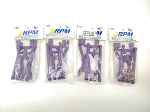 *ULTRA RARE* RPM PURPLE ARMS FOR HPI SAVAGE - 2X 82018, 2X 82008 FRONT REAR - Picture 1 of 6